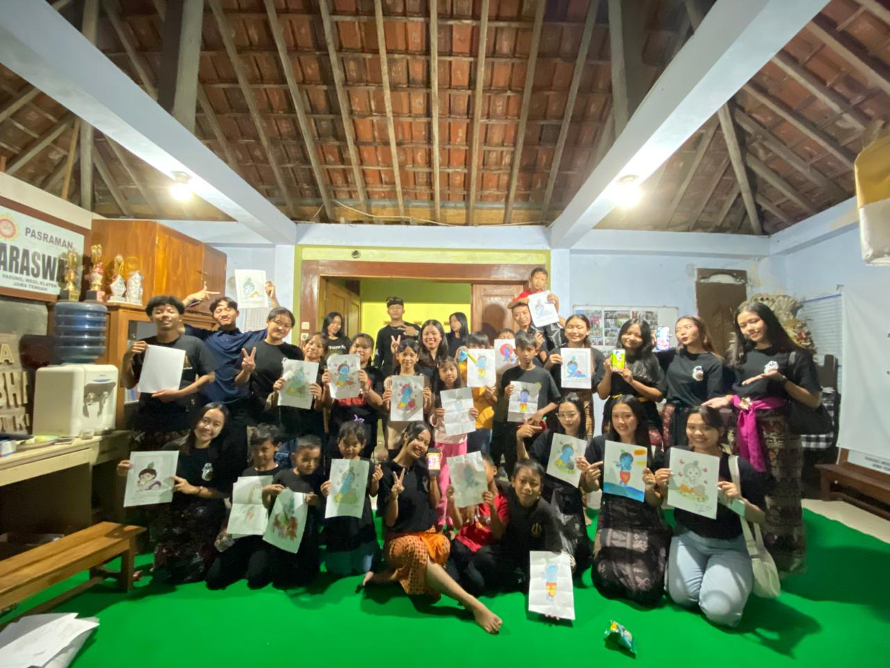 BEM STAHN Japa Kenalkan Program “BEM Mengajar Pasraman”