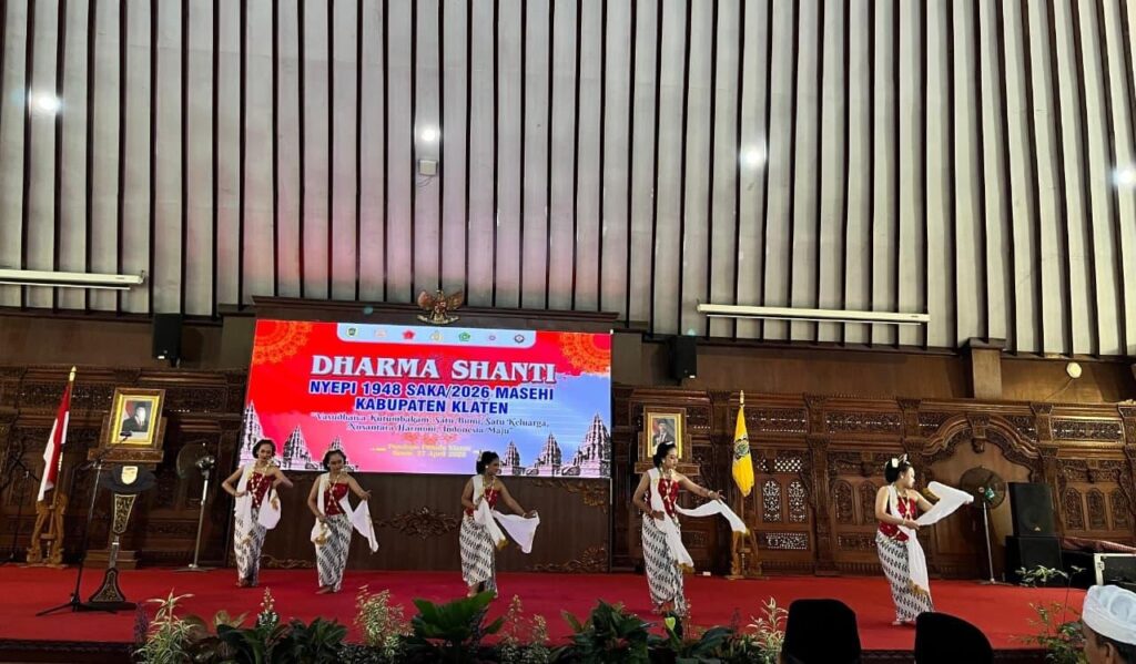 Meriah dan Penuh Kebersamaan, Umat Hindu Klaten Gelar Dharma Santi Nyepi 1948 Saka di Pendopo Kabupaten