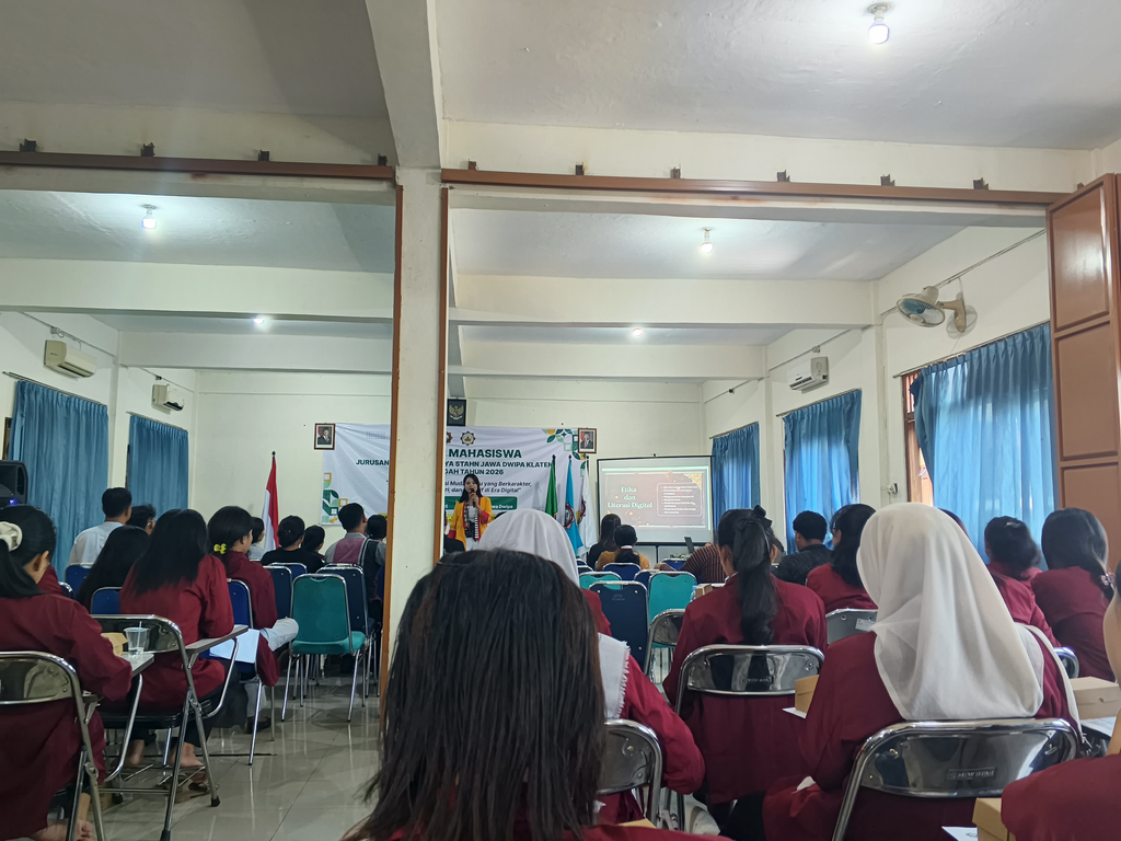 Siapkan SDM Hindu Adaptif di Era Digital, HMJ Dharma Acarya STAHN Jawa Dwipa menggelar kegiatan DASF 2026